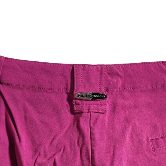 Jamie Sadock  golf activewear shorts bermuda length Women's Size 8 in Pink - Picture 9 of 9